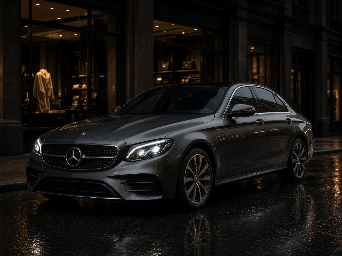 Mercedes-Benz E-класс, 2018, серый